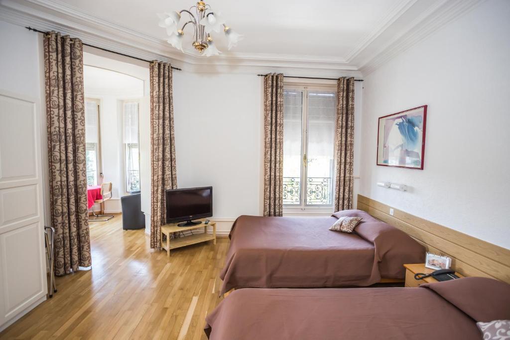 Hotel Des Tourelles Ženeva Pokoj fotografie